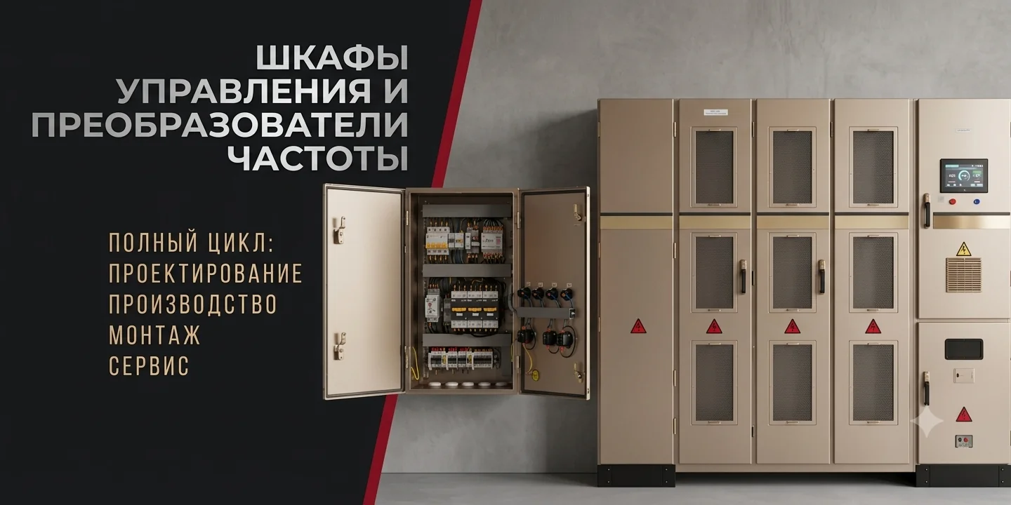 Щиты управления и автоматика
