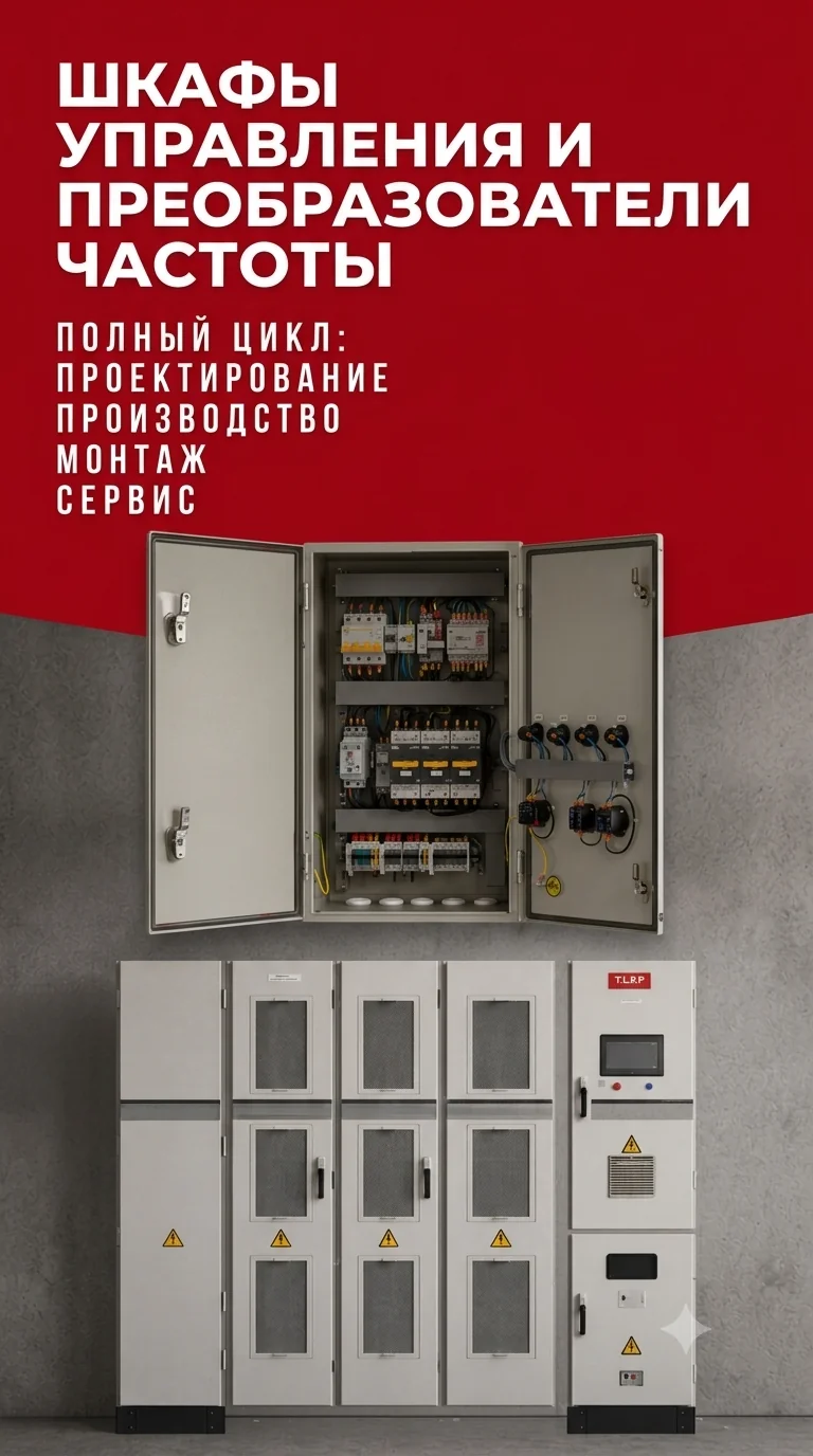 Щиты управления и автоматика